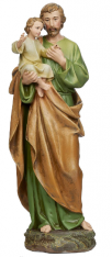 14"H St Joseph Figure
